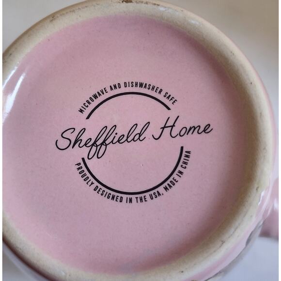 MUG/CUP-Sheffield Home-Corgi dog-Pink-"I Woke Up Corgie-ous!"-Tall-Holds 2-1/3C - Picture 7 of 9